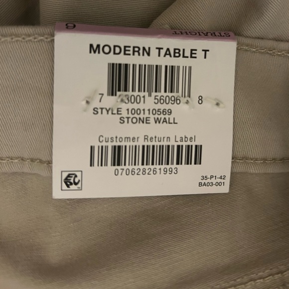 Style & Co, Size 6,stone wall color - Picture 3 of 3